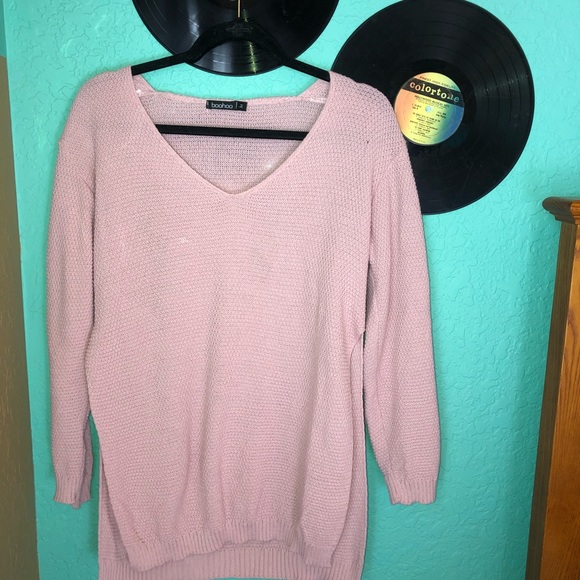 {💔SOLD boohoo} pink sweater - Picture 3 of 8